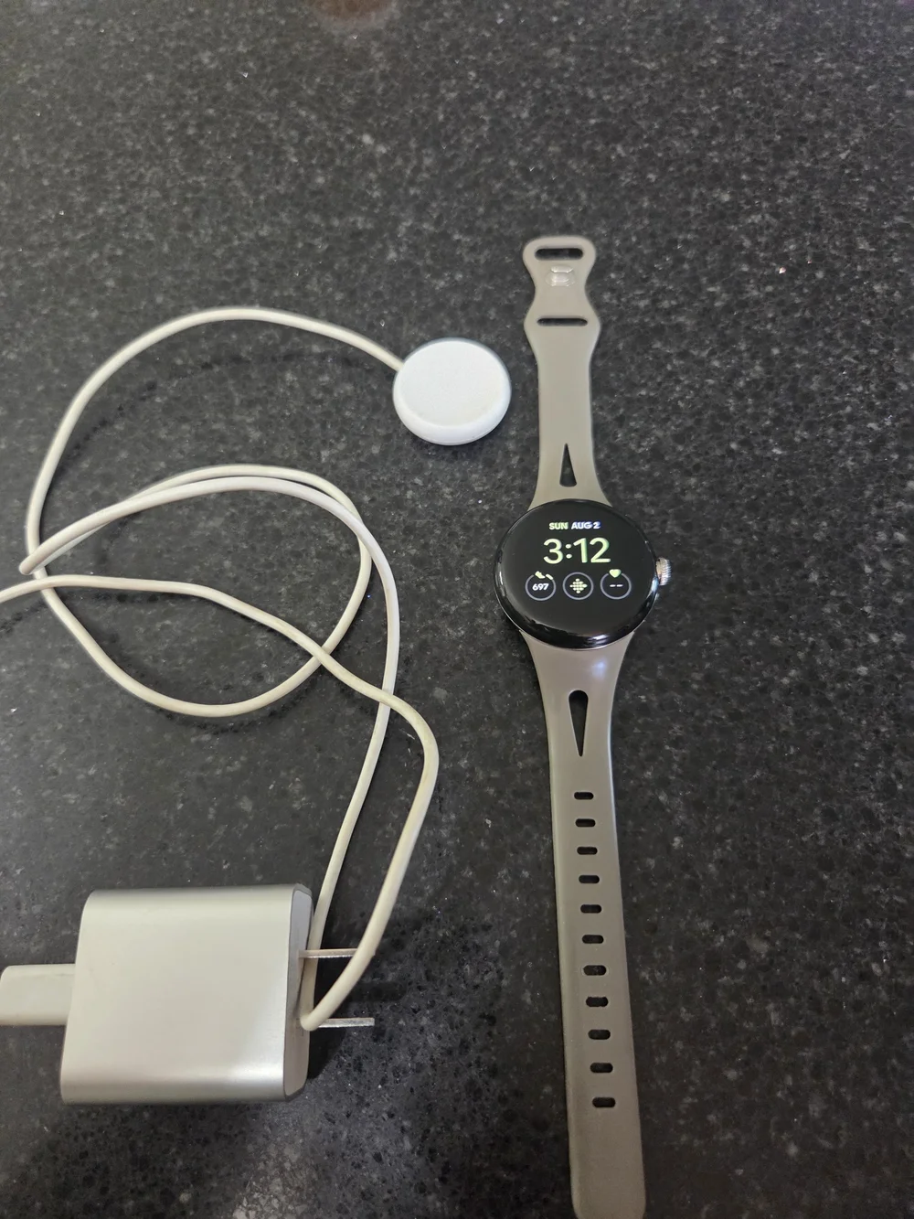 Google Pixel Watch with Magnetic Charger